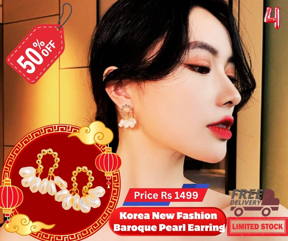 Imported Korean Earrings . Four Designs